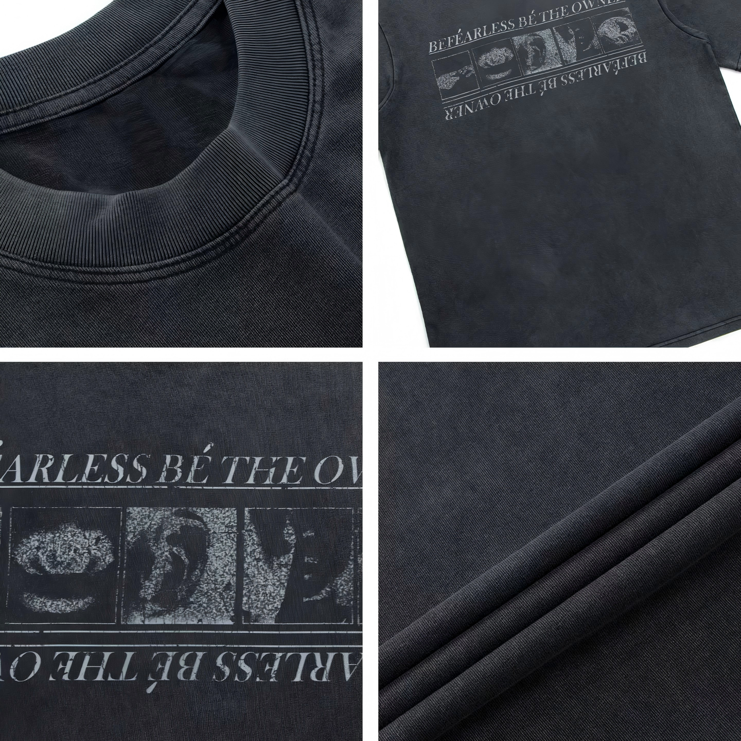 Be Fearless Be The Owner  Washed T-Shirt