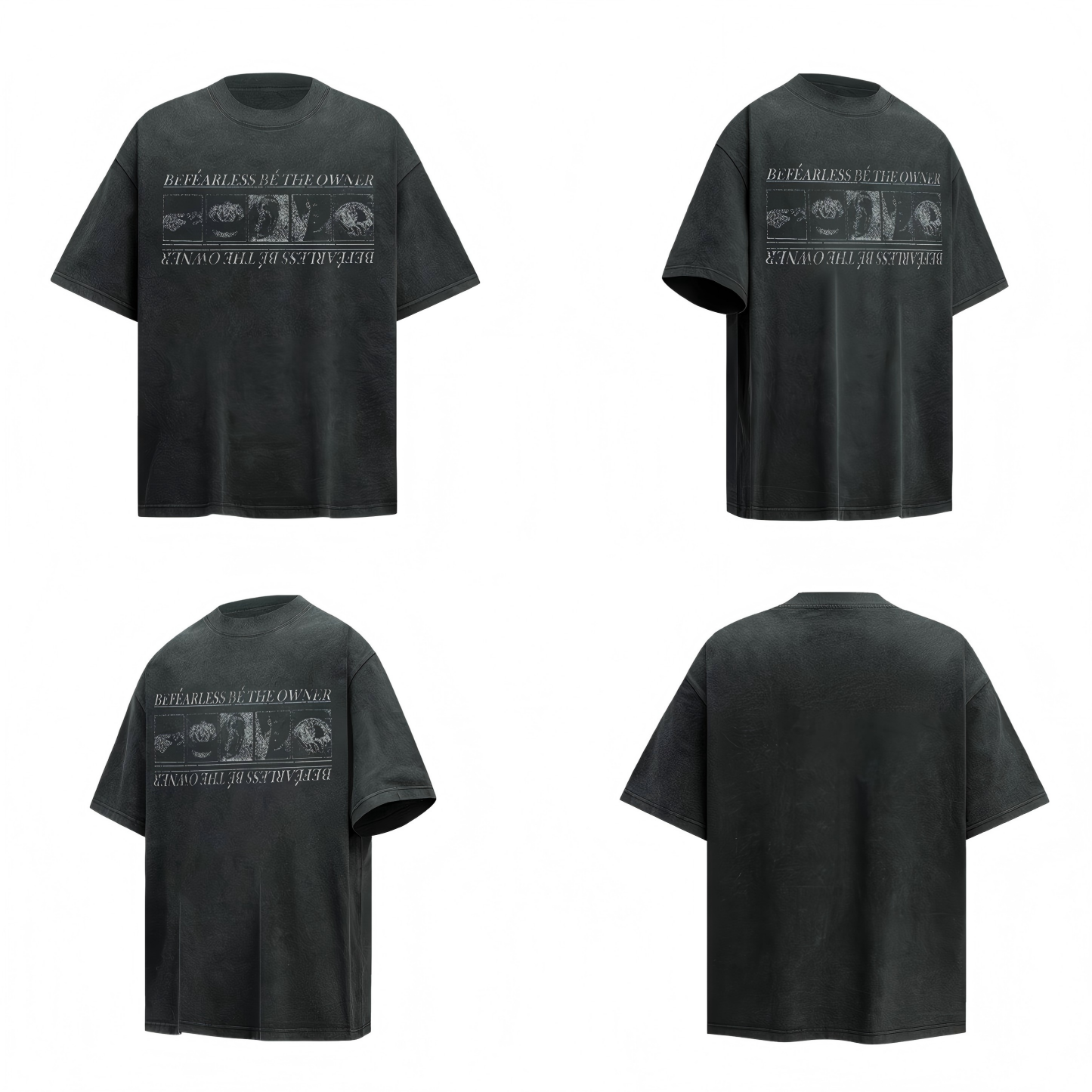 Be Fearless Be The Owner  Washed T-Shirt