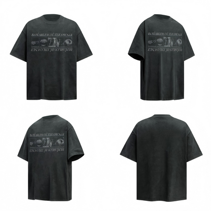 Be Fearless Be The Owner  Washed T-Shirt